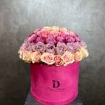 Love In Scarlet Rose Box