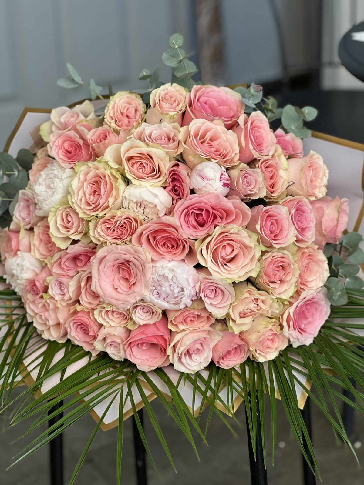 Şakayık & Gül Buketi - Görsel 2