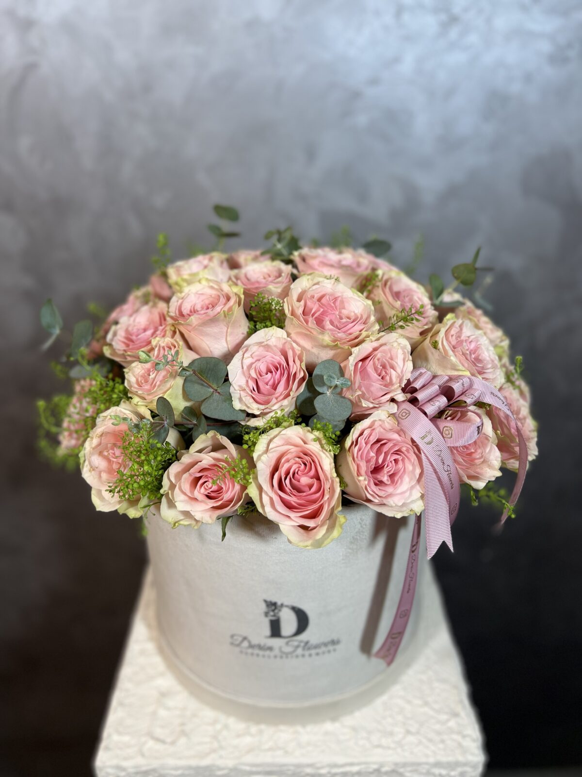 Pink Athena Rose Box - Görsel 2