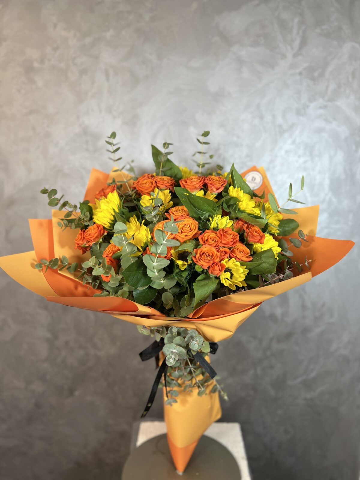 Yaz Rüyası Ay Çiçeği & Gül Buketi - Görsel 4