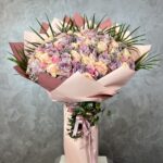 Pastel Rüyası 100 İthal Gül Buketi