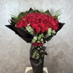 201 Adet Kırmızı Gül Buketi