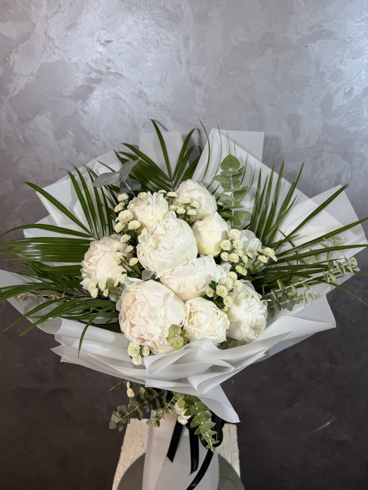 10’lu Beyaz Şakayık Buketi - Görsel 2