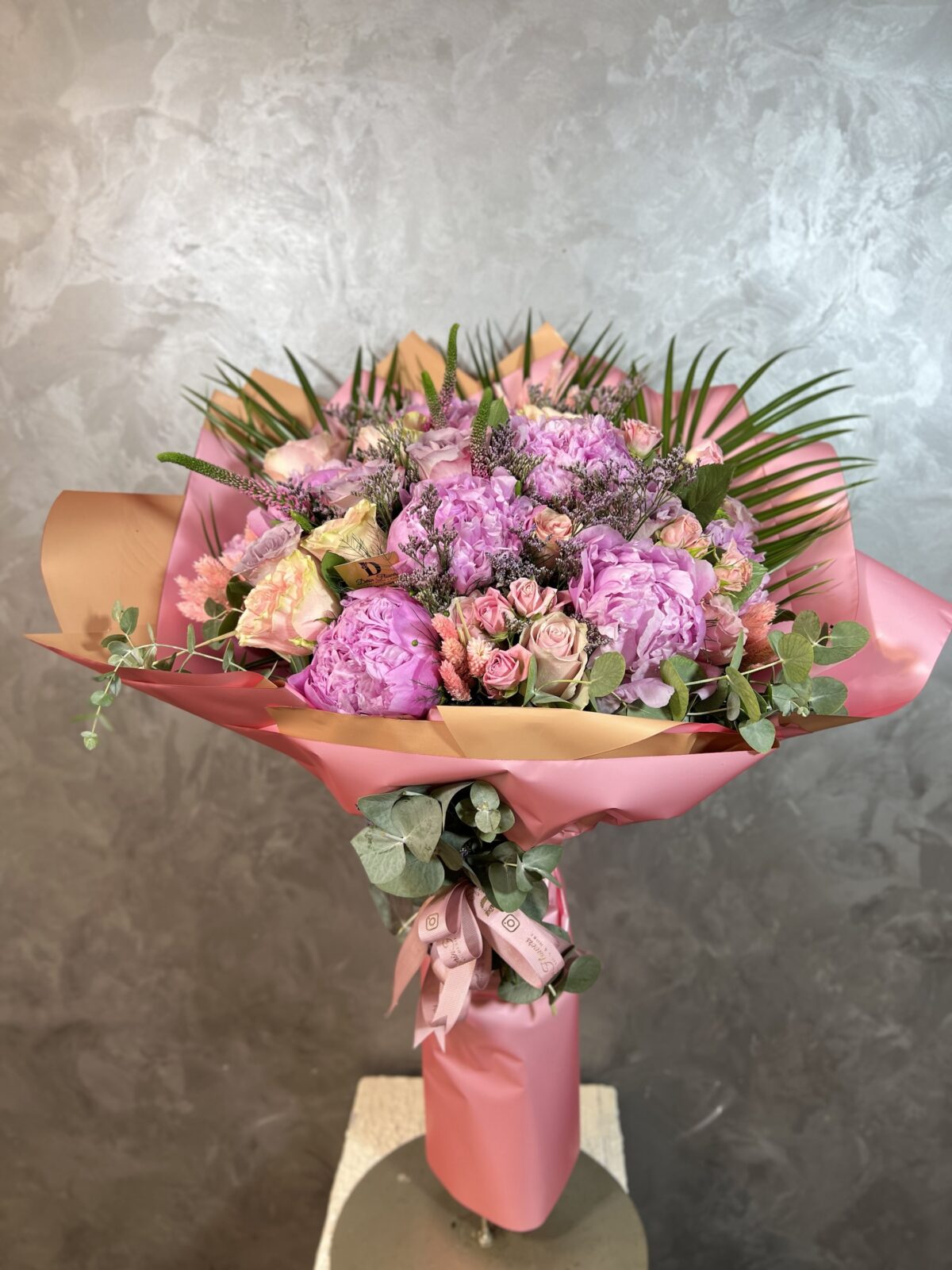 Şakayık ve Gül Buketi - Görsel 2