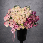 Premium Kalp Gül & Orkide Tasarım | Derin Flowers İzmir