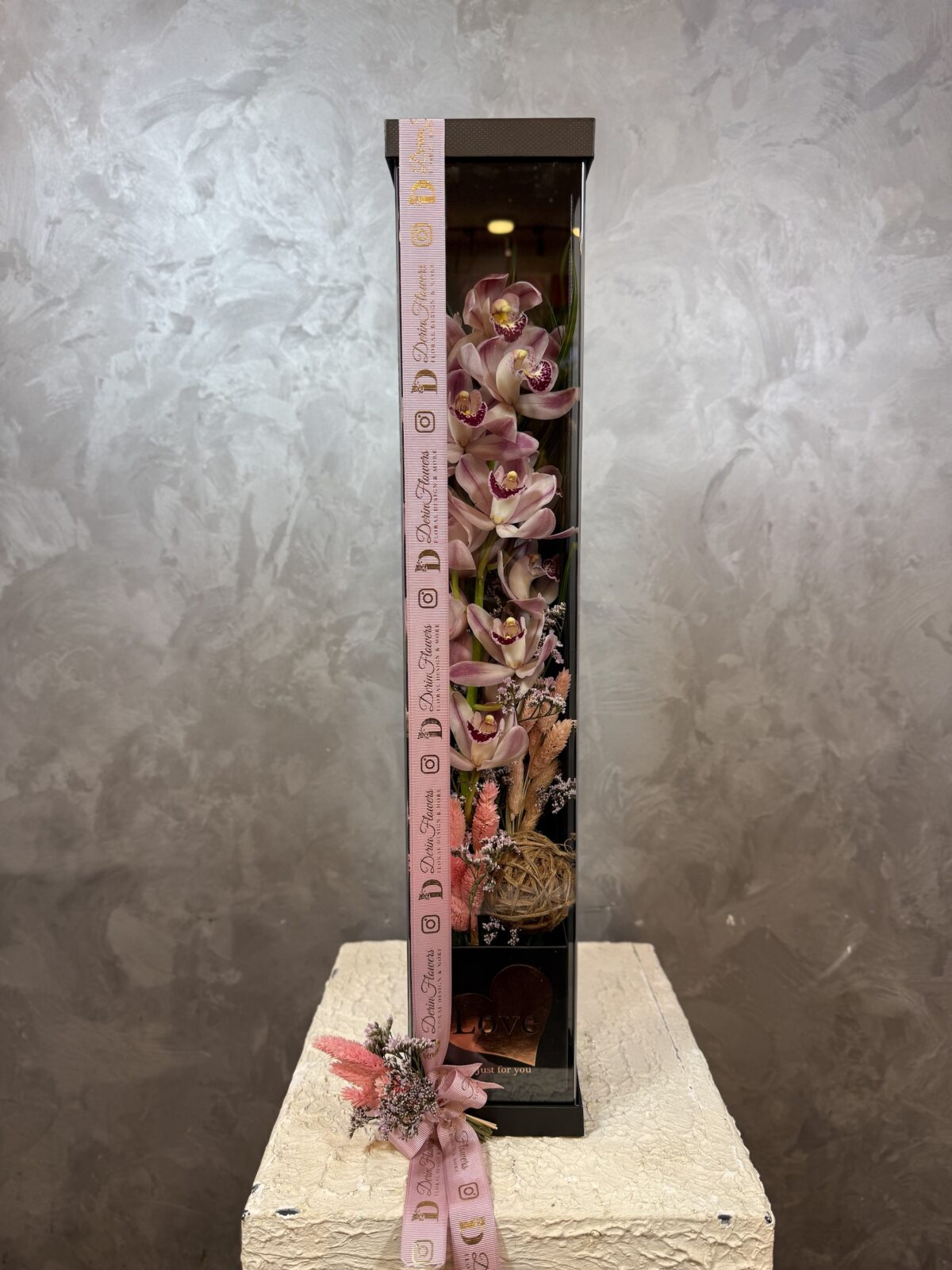 Love Box Orkide – Premium Kutu - Görsel 4