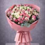 Pink Ranunculus Bouquet | Premium Erengül Buketi | Derin Flowers