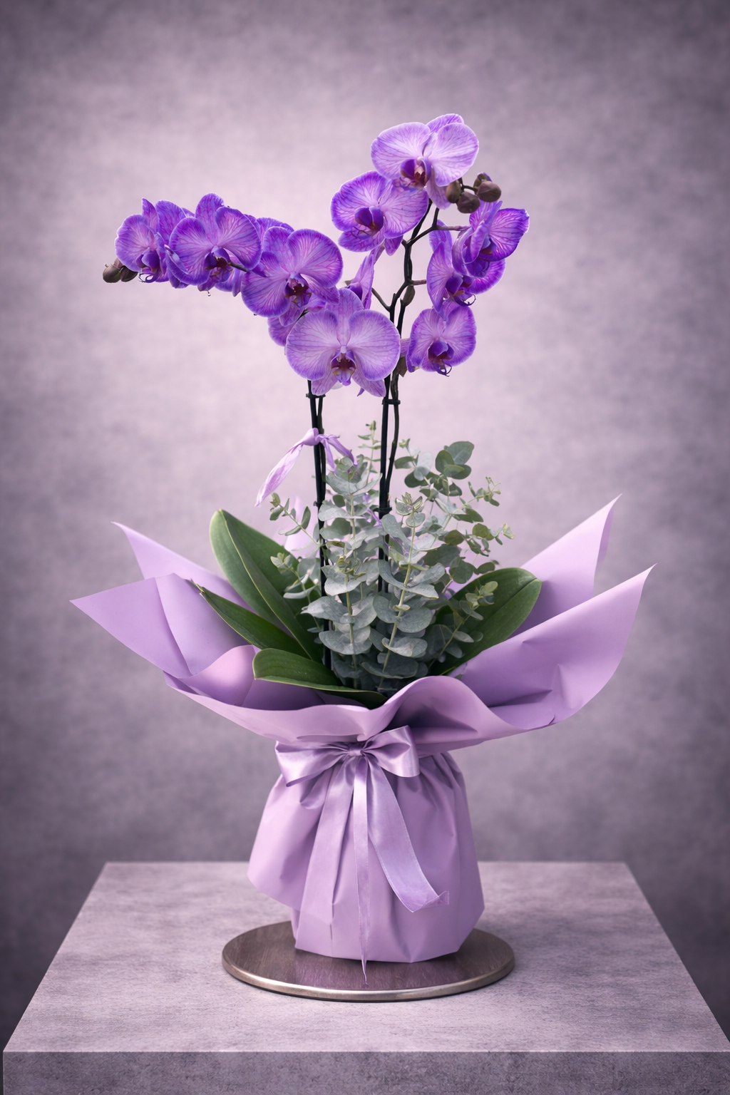 fa3697c2-79b4-41b0-a71c-82df80fd93bf Lavender Grace Orkide | Mor Orkide Tasarım | Derin Flowers - Görsel 1